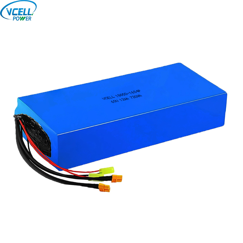 60V 12Ah 18650 Lithium Ion batteripakke