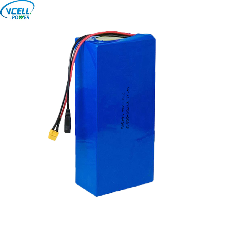 72V 20Ah Ebike Lithium Ion batteri