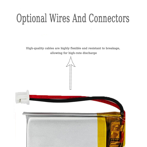 503060 3.7V 1000mAh 3.7Wh lithium polymer battery
